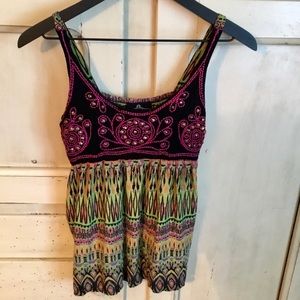 Boho tank by Angie